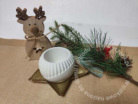 Pojemnik na świeczkę lub precjoza, pojemnik na kadzidełko