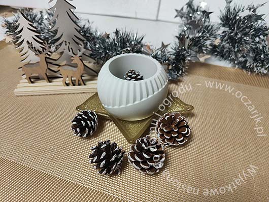 Pojemnik na świeczkę lub precjoza, pojemnik na kadzidełko