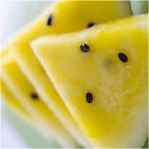 Arbuz czarny żółty miąższ Black American orange watermelon