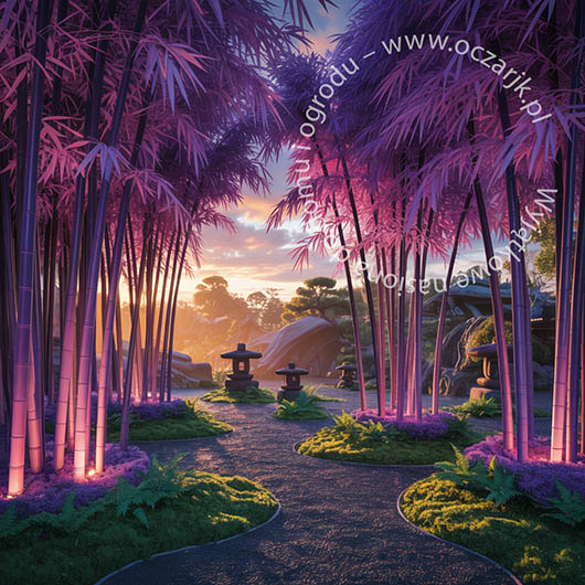 Bambus fioletowy Bamboo purple