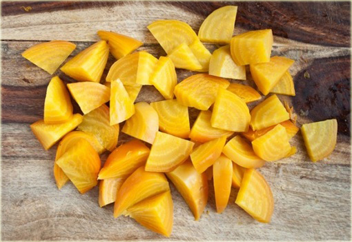 Burak żółty jadalny smaczny