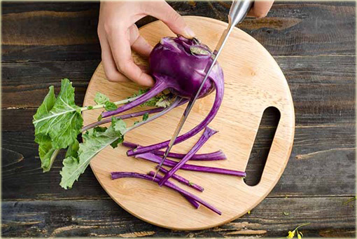 Kalarepa najzdrowsza z Holandii duża fioletowa!