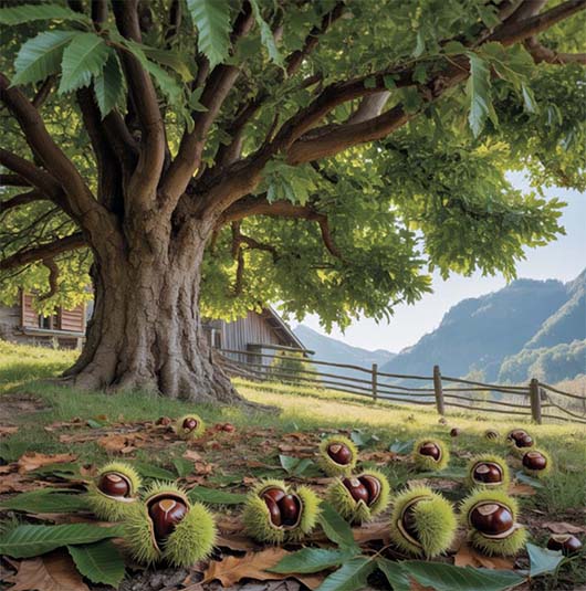 Kasztan jadalny Castanea sativa