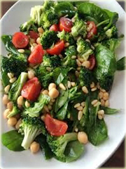 Szpinak warzywny na sałatkę