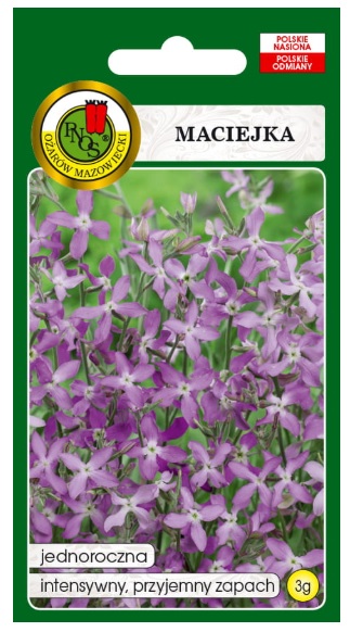 Maciejka lewkonia to roślina jednoroczna, dość szybko rosnąca, o nieregularnym pokroju, o wnoszących się na wysokość 30–40 cm, rozgałęzionych pędach kwiatostanowych, skrętolegle porośniętych niewielkimi, lancetowatymi, szarozielonymi, matowymi listkam...
