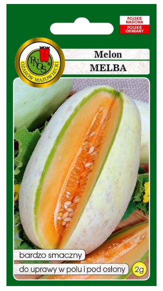 Melon Melba to odmiana wczesna do uprawy pod osłonami lub w polu ściółkowanym folią.
