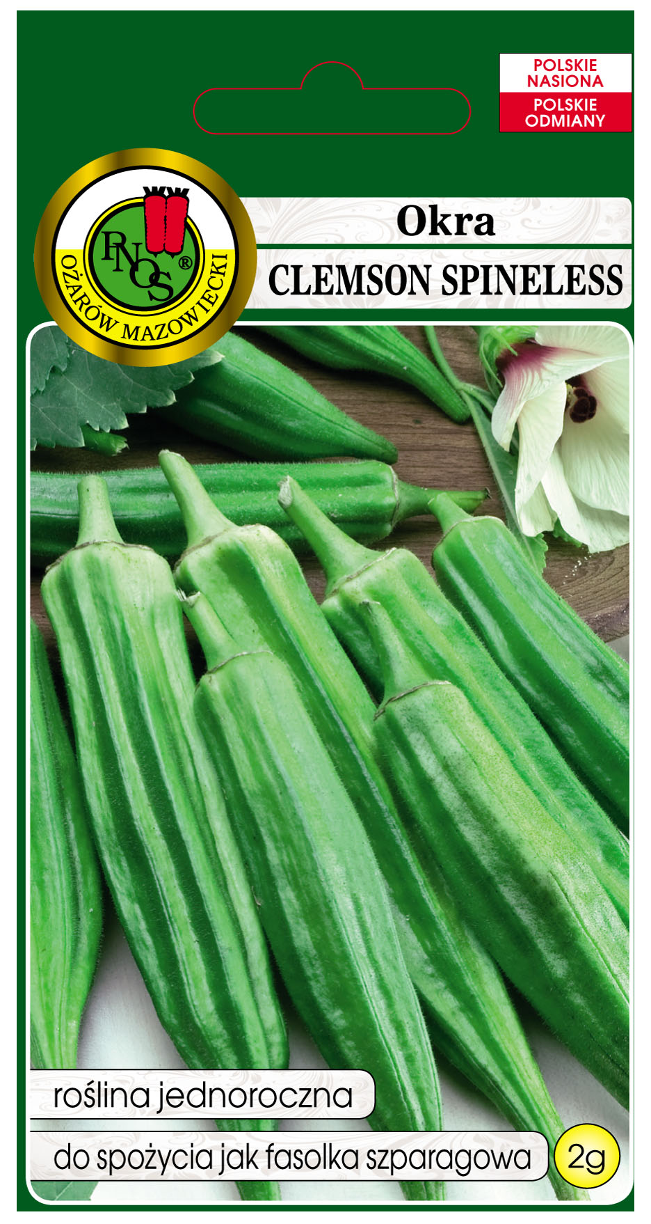 Okra zwana ketmią jadalną to ciekawa roślina jednoroczna o wzniesionych pędach długości około...