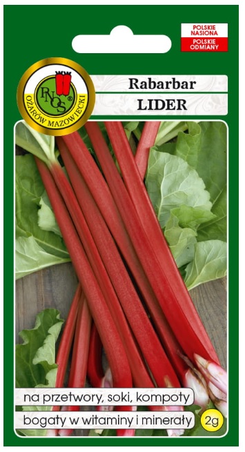 Rabarbar Lider pochodzi z obszarów Azji Środkowej, Bułgarii i prawdopodobnie południowej Syberii.