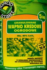 Wapno kredowe ogrodowe granulowane Ogród Start