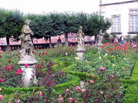 Rosarium - ogród różany, Bamberg (Niemcy)