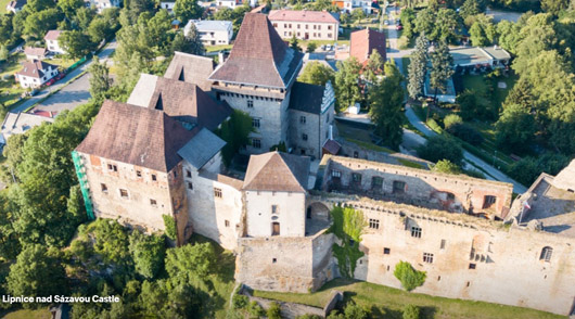 Zamek Lipnice w Lipnicy nad Sázavou