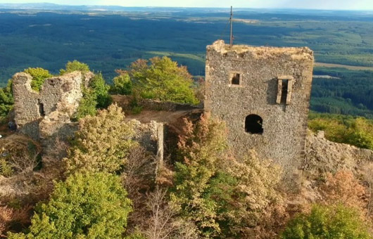 Zamek Ralsko w Czechach